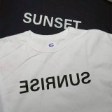 Sugar & Co.シュガーアンドカンパニー SUNSET tee  サンセットTシャツ