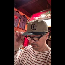他の写真3: THE H.W.DOG&CO TOW TONE CAP   　BLACK　IVORY/BROWN　　BEIGE/BLACK