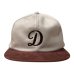 画像8: THE H.W.DOG&CO TOW TONE CAP   　BLACK　IVORY/BROWN　　BEIGE/BLACK