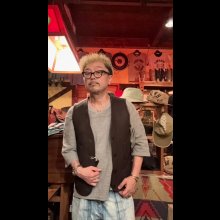 他の写真1: FINE CREEK&CO ファインクリーク・アンド・コー  　Jefferson　Deer　ジェファーソン鹿革　レザーベスト　BROWN