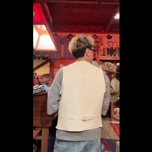 他の写真2: FINE CREEK&CO ファインクリーク・アンド・コー  　Jefferson　Deer　ジェファーソン鹿革　レザーベスト　WHITE