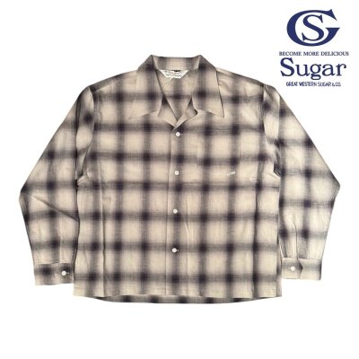 画像1: Sugar&Co   (シュガーアンドコー）Summer Ombre Resort Shirt　BLUE