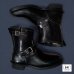画像1: MAKERSメイカーズ　HORSE ENGINEER　SHORT 　ＢＬＡＣＫ　ブラック  (1)