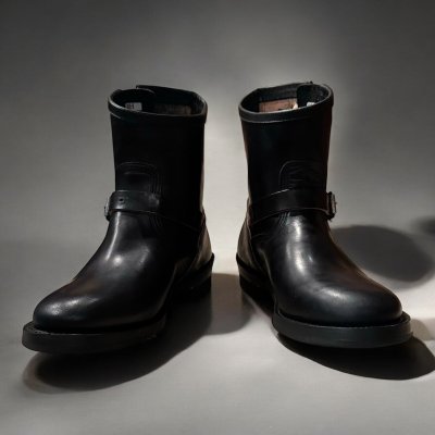 画像2: MAKERSメイカーズ　HORSE ENGINEER　SHORT 　ＢＬＡＣＫ　ブラック 