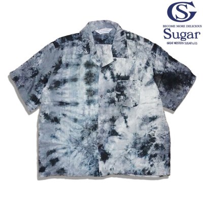 画像1: Sugar&Co   (シュガーアンドコー）resort shirt  Tie-Dye