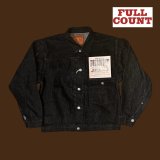 FULL COUNT フルカウント　Type 1 BlackDenim Jacket  11.5oz ファーストタイプブラックデニムジャケット