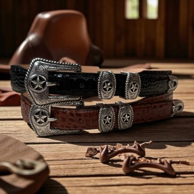 画像1: TonyLama トニーラマ　ウエスタンベルト　MADE IN U.S.A