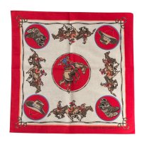 BANDANNAS  バンダナ　MADE IN U.S.A.　　COW BOY