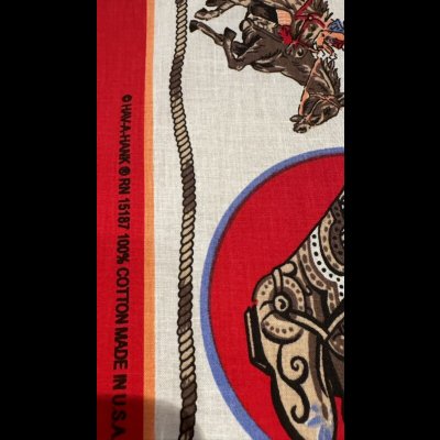 画像3: BANDANNAS  バンダナ　MADE IN U.S.A.　　COW BOY