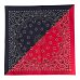 画像1: BANDANNAS  バンダナ　MADE IN U.S.A.　　スピリットペイズリー (1)