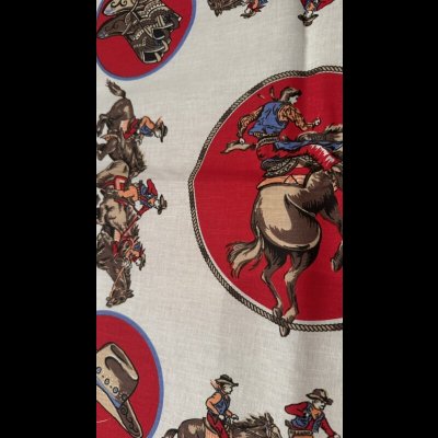 画像2: BANDANNAS  バンダナ　MADE IN U.S.A.　　COW BOY