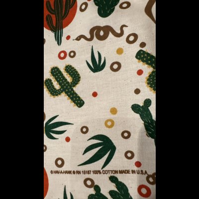 画像2: BANDANNAS  バンダナ　MADE IN U.S.A.　　ワイルドウエスト