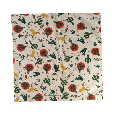 画像1: BANDANNAS  バンダナ　MADE IN U.S.A.　　ワイルドウエスト