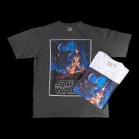 STAR WARS  TEE   BLACK    WHITE