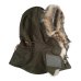 画像4: FINE CREEK  C-WORKS　Lur  Deer ルル　鹿革　OLIVE　　フード