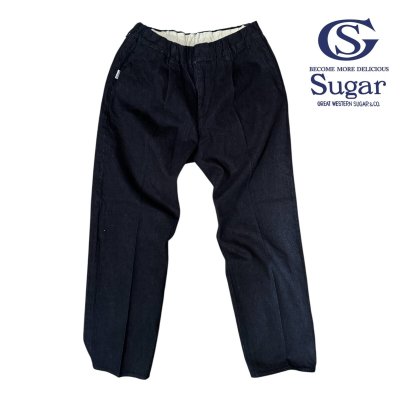 画像1: Sugar & Co.シュガーアンドカンパニー gentle pants INDIGO DENIM