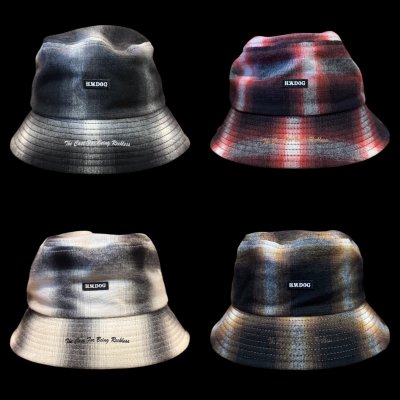 画像1: THE H.W.DOG&CO  OMBRE TRUCKER HAT