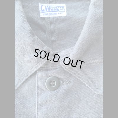 画像3: FINE CREEK  C-WORKS  Gilmer ギルモア　ＣｏｔｔｏｎＬｉｎｅｎ　コットンリネン　BLACK ブラック