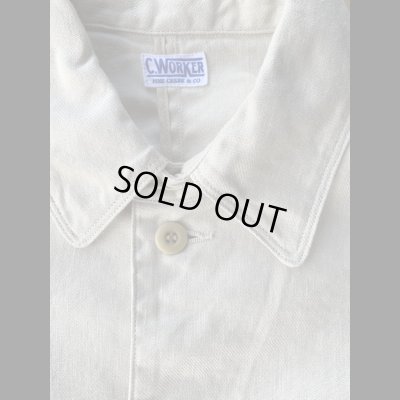 画像3: FINE CREEK  C-WORKS  Gilmer ギルモア　ＣｏｔｔｏｎＬｉｎｅｎ　コットンリネン　Ivory アイボリー