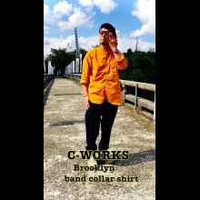 他の写真1: FINE CREEK  C- WORKS  Brooklyn Linen (Band collar shirt  ) WHITEホワイト