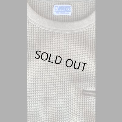 画像3: FINE CREEK  C- WORKS  Clifford  L/S ワッフル ＢＲＯＷＮブラウン