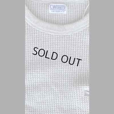 画像3: FINE CREEK  C- WORKS  Clifford  L/S ワッフル ＧＲＡＹ　グレー