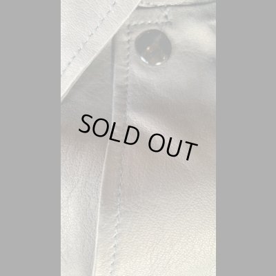 画像5: FINE CREEK  C- WORKS Lombardi  ロンバルディ　鹿革コーチジャケットBLACK ブラック