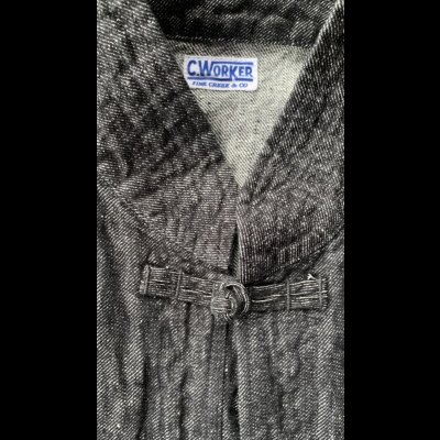 画像4: FINE CREEK  C-WORKS  Wall  チャイナシャツ　　DENIM