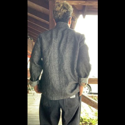 画像10: FINE CREEK  C-WORKS  Wall  チャイナシャツ　　DENIM