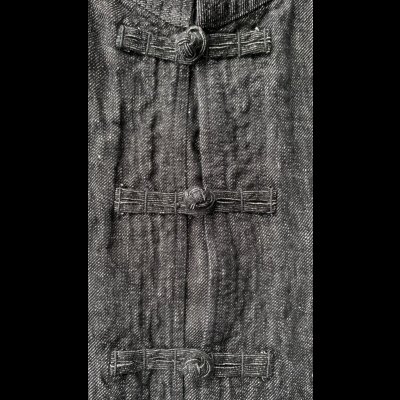 画像3: FINE CREEK  C-WORKS  Wall  チャイナシャツ　　DENIM