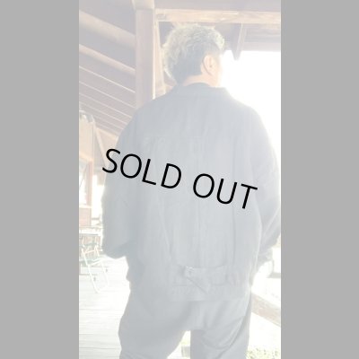 画像9: FINE CREEK  C-WORKS　Patrick パトリック  　Ｌｉｎｅｎ　リネンツイル　BLACK ブラック