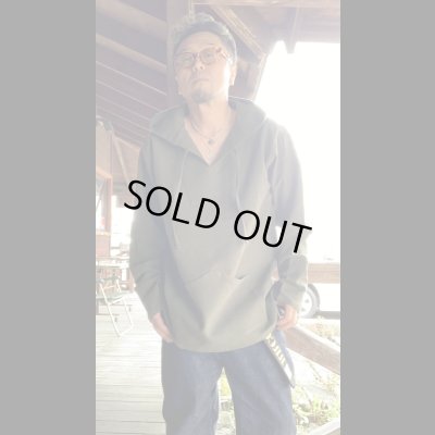 画像6: Ｃ－ＷＡＲＫＳ　シーワークスAlaia Linen メキシカンパーカー（オリーブ）