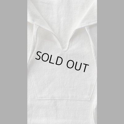 画像4: Ｃ－ＷＡＲＫＳ　シーワークスAlaia Linen メキシカンパーカー（ホワイト）