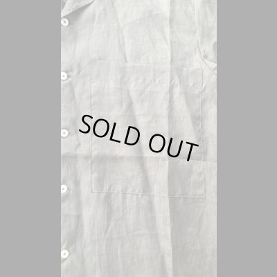 画像5: FINE CREEK  C- WORKS  Euphrates ユーフラテス　リネンキューバシャツ　ＢＬＡＣＫ　ブラック