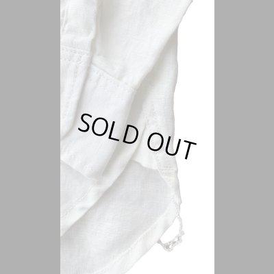 画像7: FINE CREEK  C- WORKS  Brooklyn Linen (Band collar shirt  ) WHITEホワイト