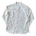 画像1: FINE CREEK  C- WORKS  Brooklyn Linen (Band collar shirt  ) WHITEホワイト (1)