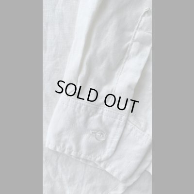 画像6: FINE CREEK  C- WORKS  Brooklyn Linen (Band collar shirt  ) WHITEホワイト
