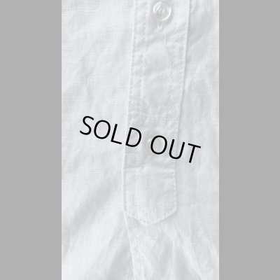 画像4: FINE CREEK  C- WORKS  Brooklyn Linen (Band collar shirt  ) WHITEホワイト