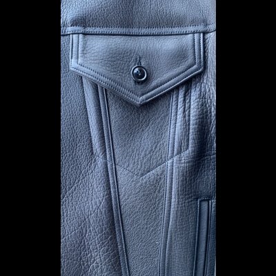 画像8: FINE CREEK  C-WORKS　Ban Field Deerバンフィールド鹿革　　BLACK