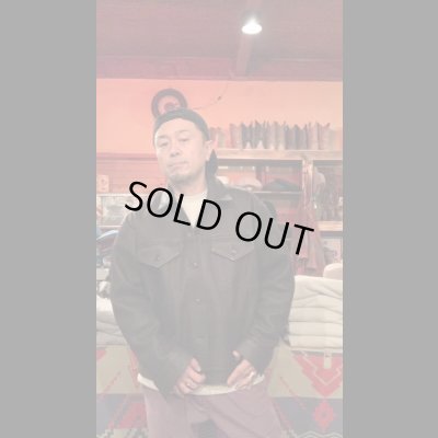 画像12: FINE CREEK  C-WORKS　Ban Field Deerバンフィールド鹿革　　BLACK