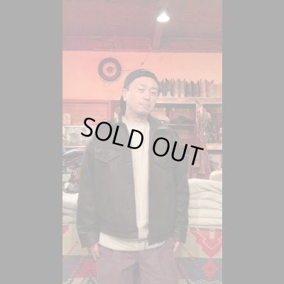 画像13: FINE CREEK  C-WORKS　Ban Field Deerバンフィールド鹿革　　BLACK