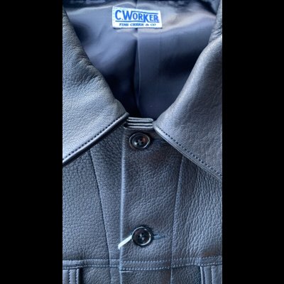 画像5: FINE CREEK  C-WORKS　Ban Field Deerバンフィールド鹿革　　BLACK