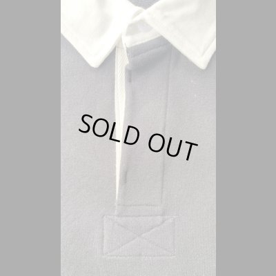 画像4: FINE CREEK  C- WORKS Eight  ラガーシャツ　　BLACK