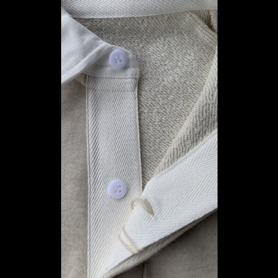 画像3: FINE CREEK  C- WORKS Eight  ラガーシャツ　　OATMEAL