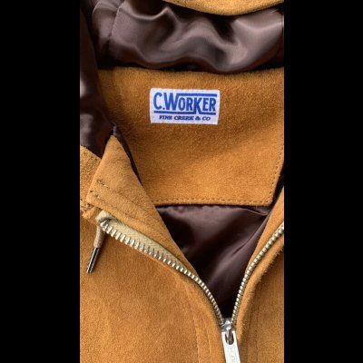 画像6: FINE CREEK  C-WORKS　Crispyクリスピー鹿革スエード　　Camel