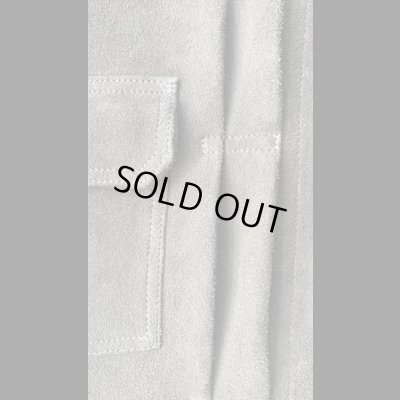 画像5: FINE CREEK  C-WORKS　Kernel カーネル　鹿革スエード　　BLACK