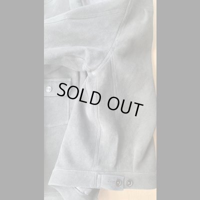 画像7: FINE CREEK  C-WORKS　Kernel カーネル　鹿革スエード　　BLACK