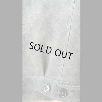 画像8: FINE CREEK  C-WORKS　Kernel カーネル　鹿革スエード　　BLACK