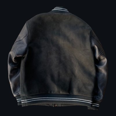 画像4: FINE CREEK  C-WORKS Leaward リワード　鹿革スエード/鹿革　　BLACK