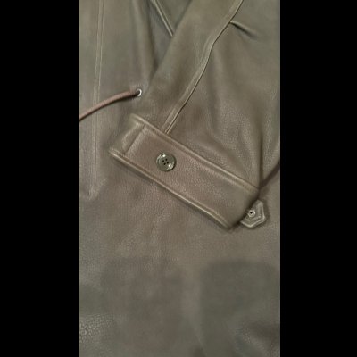 画像4: FINE CREEK  C-WORKS　Ltail  Deer  フィッシュテール　鹿革　OLIVE